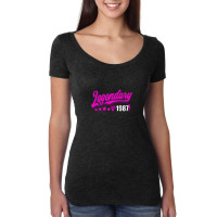 Kopie Von Surfing Paradise Miami 20 Women's Triblend Scoop T-shirt | Artistshot