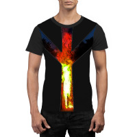 Algiz - Bonfire Graphic T-shirt | Artistshot