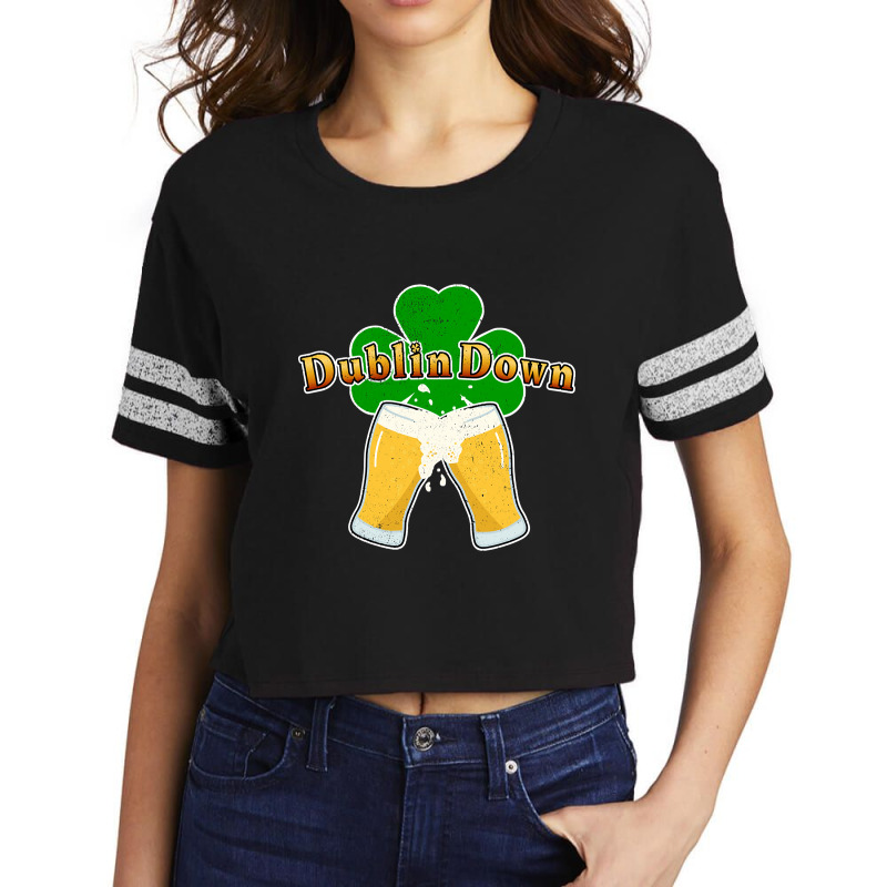 Dublin Down Scorecard Crop Tee by joanmouse000 | Artistshot