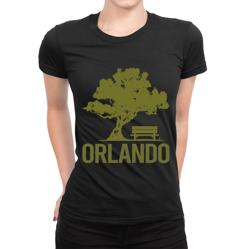 A Good Day - Orlando Name Ladies Fitted T-Shirt by sausagefencing57 | Artistshot