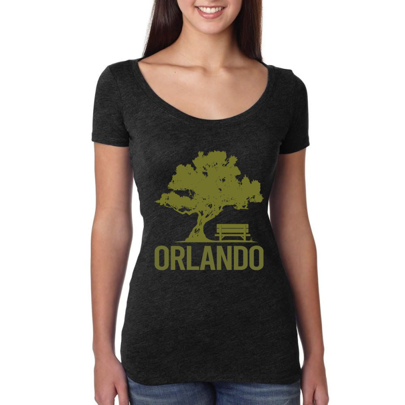 A Good Day - Orlando Name Women's Triblend Scoop T-shirt by sausagefencing57 | Artistshot