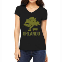 A Good Day - Orlando Name Women's V-neck T-shirt | Artistshot