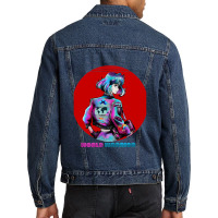 World Warrior Men Denim Jacket | Artistshot