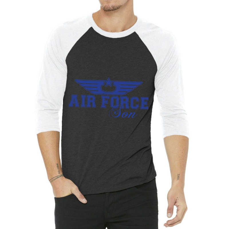 Air Force Son 3/4 Sleeve Shirt | Artistshot