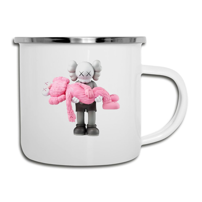 'kaws' Helping Pink Camper Cup | Artistshot