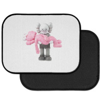 'kaws' Helping Pink Rear Car Mat | Artistshot