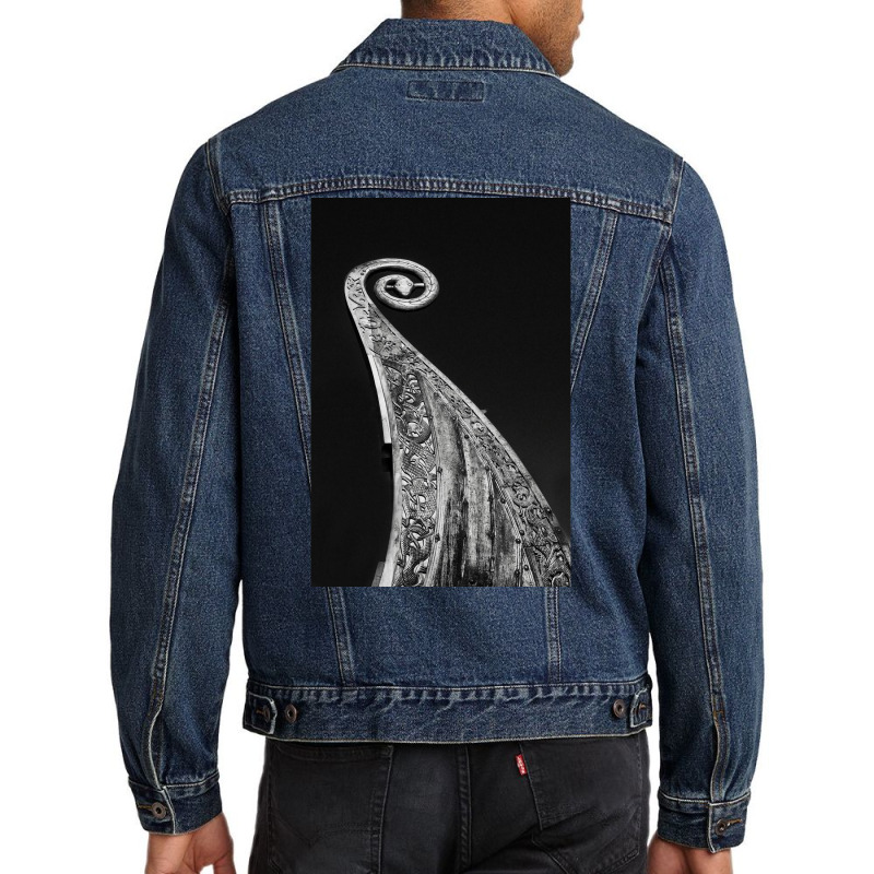 Saga Oseberg  80s Cute Men Denim Jacket | Artistshot