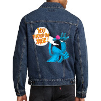 Retro Vintage The Monster At The End Of This Book Gift For Fans, For M Men Denim Jacket | Artistshot