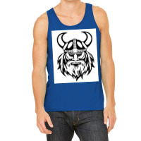 Viking Norse Helmet Man  Funny Green Tank Top | Artistshot