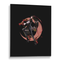 Bayonetta Hack And Slash Video Game Developed By Platinumgames Gift Fo Metal Print Vertical | Artistshot