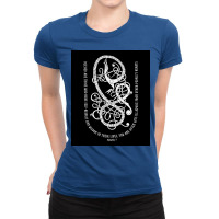 Runestone Havamal 9 Quote  Cool Trending Ladies Fitted T-shirt | Artistshot