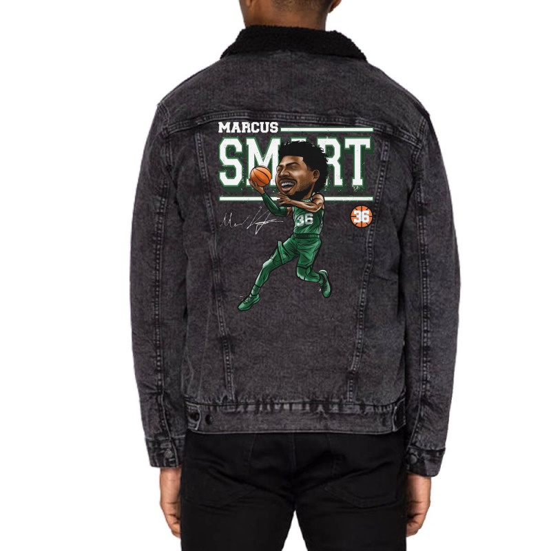 Marcus Smart Aesthetic Hipster Unisex Sherpa-lined Denim Jacket | Artistshot