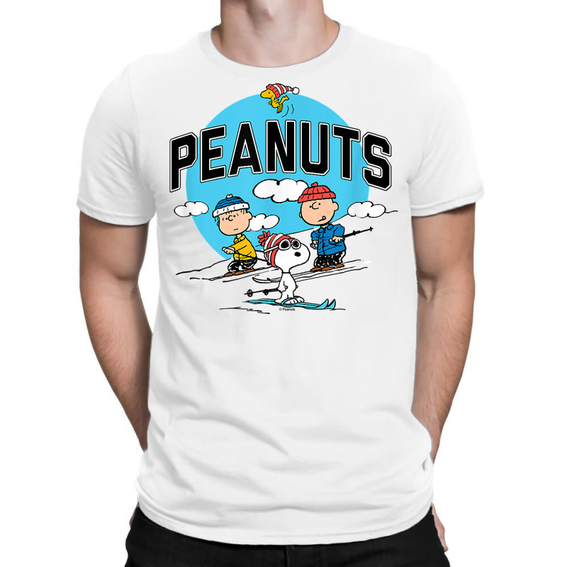 Peanuts   Skiing Peanuts Group T Shirt T-shirt | Artistshot