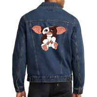 Gizmo From 70s Red Men Denim Jacket | Artistshot