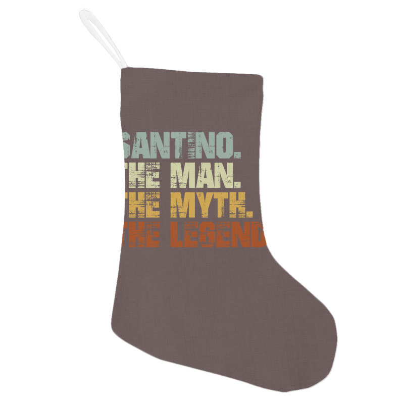 Santino The Man The Myth The Cool Summer Holiday Stocking | Artistshot