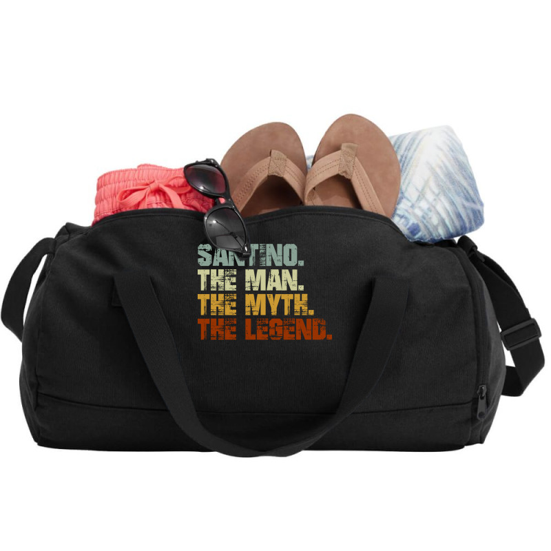 Santino The Man The Myth The Cool Summer Duffel Bag | Artistshot