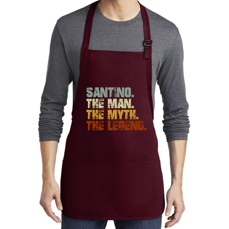 Santino The Man The Myth The Cool Summer Medium-length Apron | Artistshot