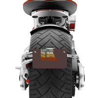 Santino The Man The Myth The Cool Summer Motorcycle License Plate | Artistshot