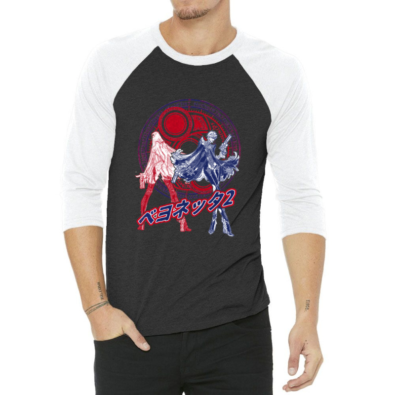 Bayonetta Hack And Slash Video Game Developed By Platinumgames Gift Fo 3/4 Sleeve Shirt | Artistshot