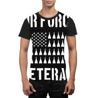 Air Force Veteran F-111 Bomber Us Flag Graphic T-shirt | Artistshot