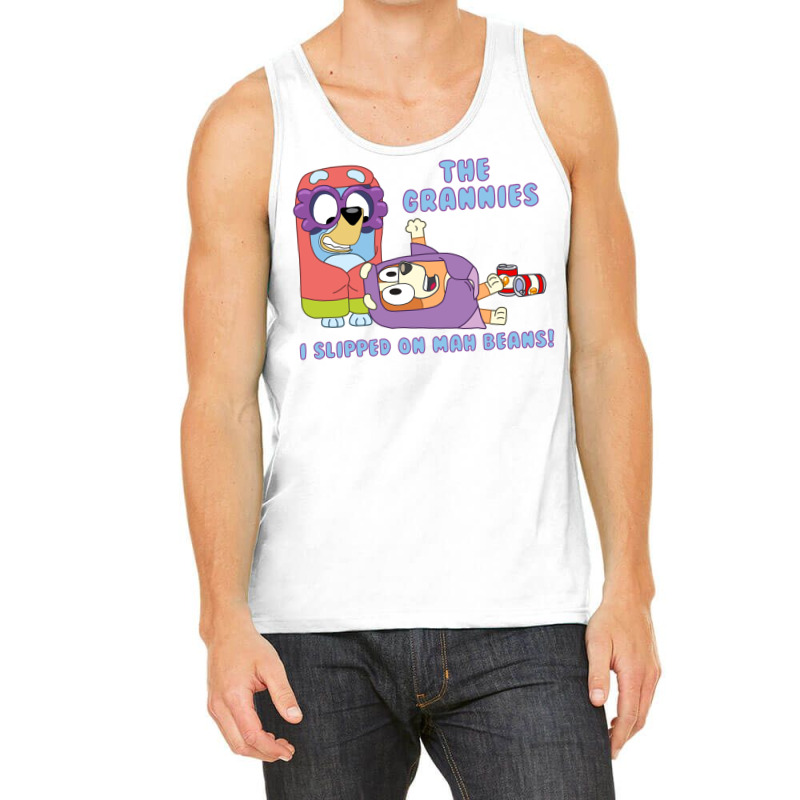 The Blue Funny Tank Top by bajlanpyszd | Artistshot