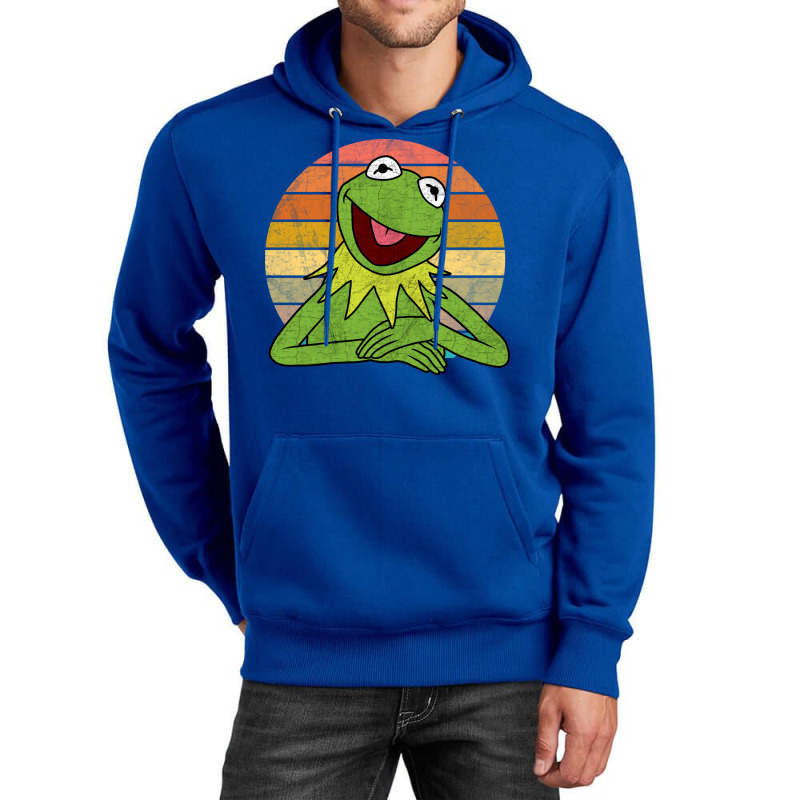 Kermit The Boy Retro Unisex Hoodie by pertlsiuttib | Artistshot