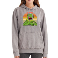 Kermit The Boy Retro Vintage Hoodie | Artistshot