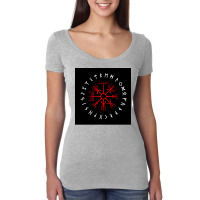 Vegvisir Compass 5 To Guide Travelers And Keep Them Safe On Journeys E Women's Triblend Scoop T-shirt | Artistshot