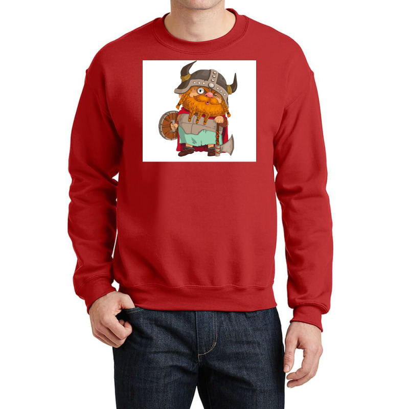 Viking Art Performance  Trending Humor Crewneck Sweatshirt | Artistshot