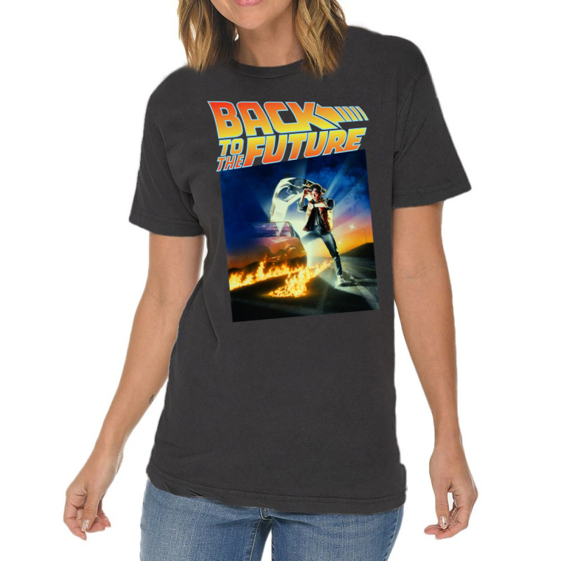 Back To The Future Vintage T-Shirt by kangenband43 | Artistshot