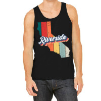 Riverside City Retro Vintage Hometown California T Shirt Tank Top | Artistshot