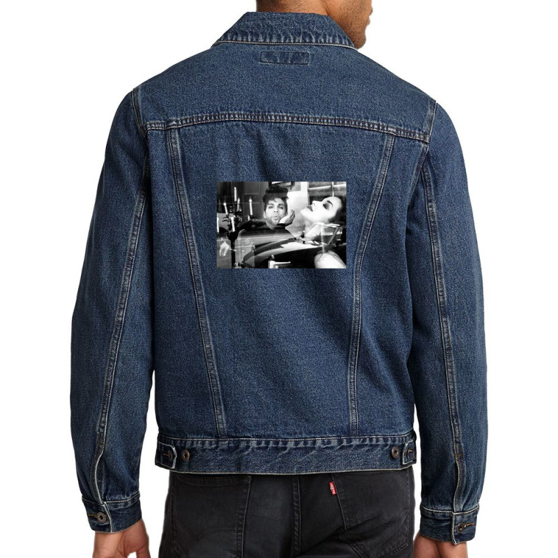 Man Blow Up Men Denim Jacket by PeteBabic | Artistshot