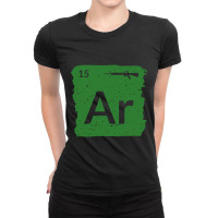 Ar15 Rifle Periodic Table Patriotic For Veteran Ladies Fitted T-shirt | Artistshot