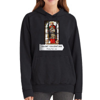 Saint Valentine Valentines Day Irish Catholic Christian Vintage Hoodie | Artistshot