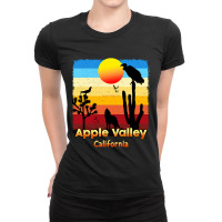 Apple Valley Ladies Fitted T-shirt | Artistshot