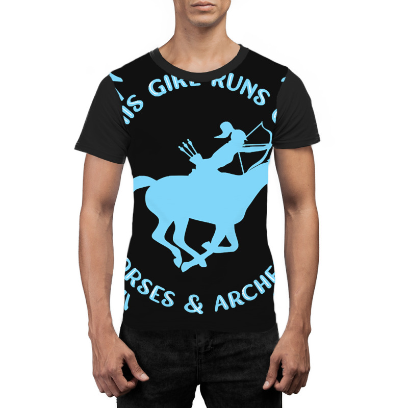 Archery & Horses Archer Graphic T-shirt by MadonnaDaum45 | Artistshot