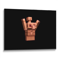 Copper Golem Friend Metal Print Horizontal | Artistshot