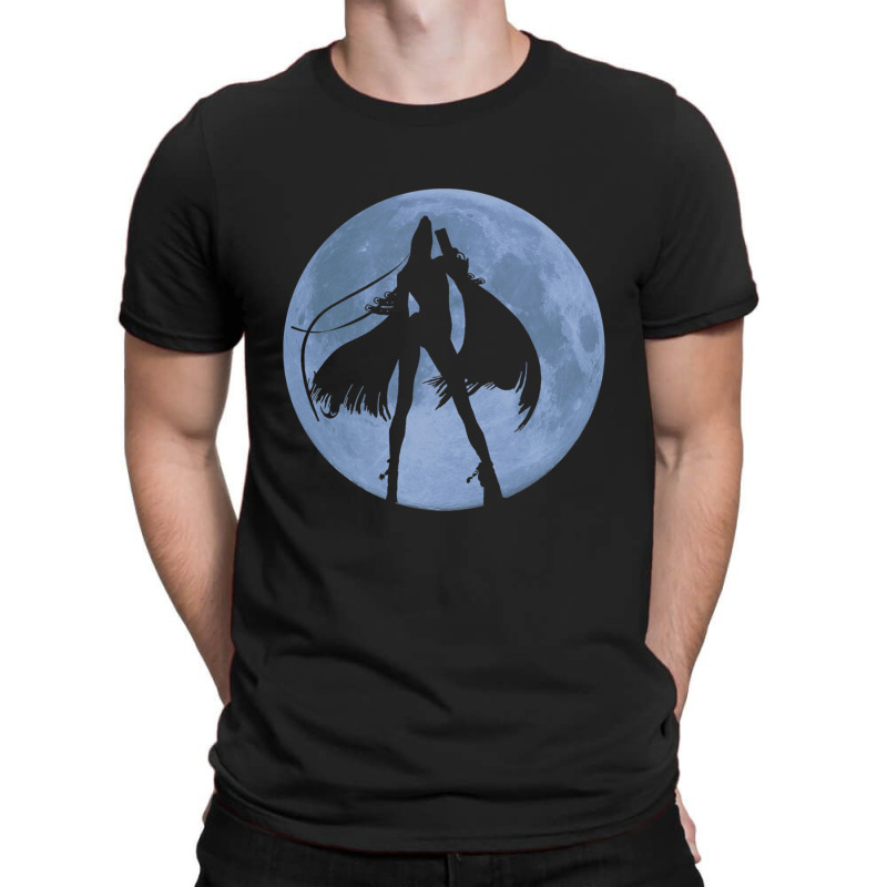 Bayonetta Hack And Slash Video Game Developed By Platinumgames Moon Re T-shirt | Artistshot