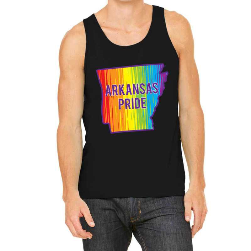 Arkansas Pride Lgbtq Tank Top by ternacanuda | Artistshot