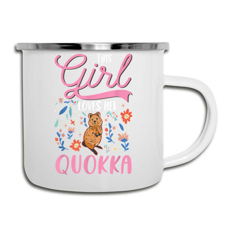 Quokka Girl Short Tailed Kangaroo Quokka T Shirt Camper Cup | Artistshot