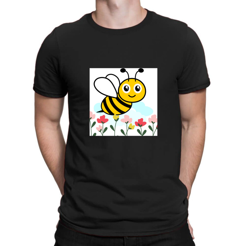 Happy Bee T-shirt | Artistshot