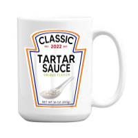 Tartar Sauce 2022 Condiment Diy Halloween Costume Couples 15 Oz Coffee Mug | Artistshot