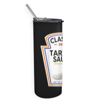 Tartar Sauce 2022 Condiment Diy Halloween Costume Couples Skinny Tumbler | Artistshot