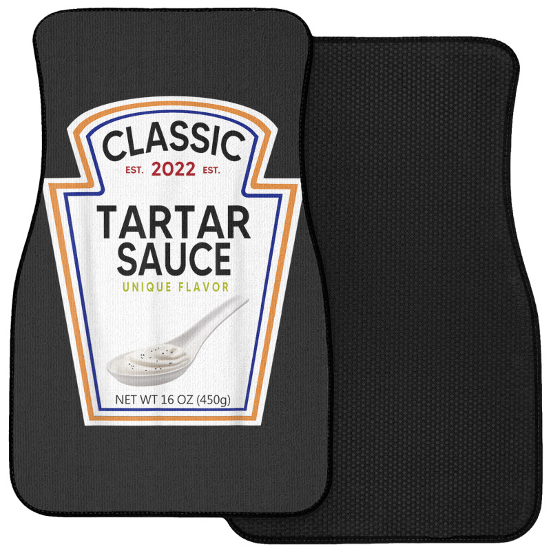 Tartar Sauce 2022 Condiment Diy Halloween Costume Couples Front Car Mat by VictorMRodriguez | Artistshot