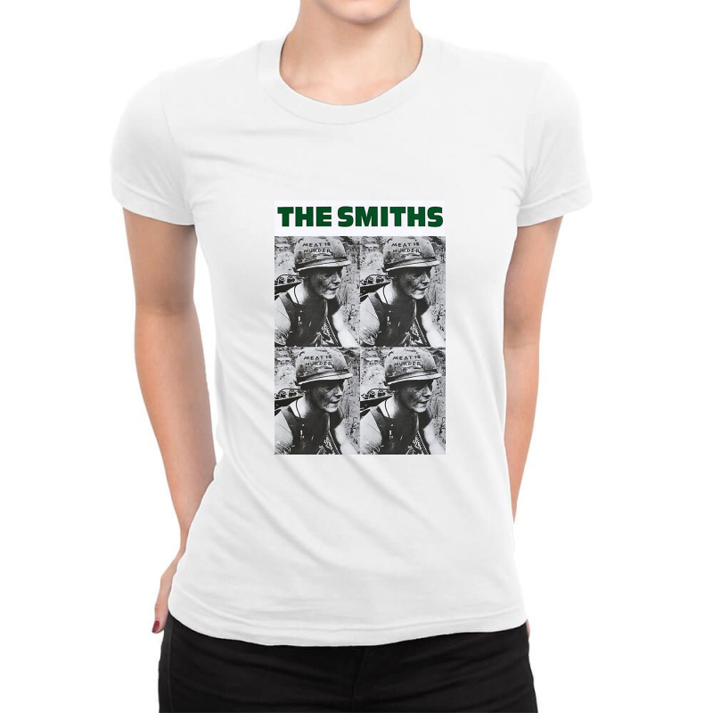 The Smiths Grid Ladies Fitted T-Shirt by MichaelCooper | Artistshot