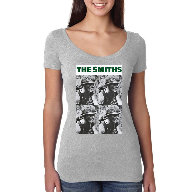 The Smiths Grid Women's Triblend Scoop T-shirt by MichaelCooper | Artistshot