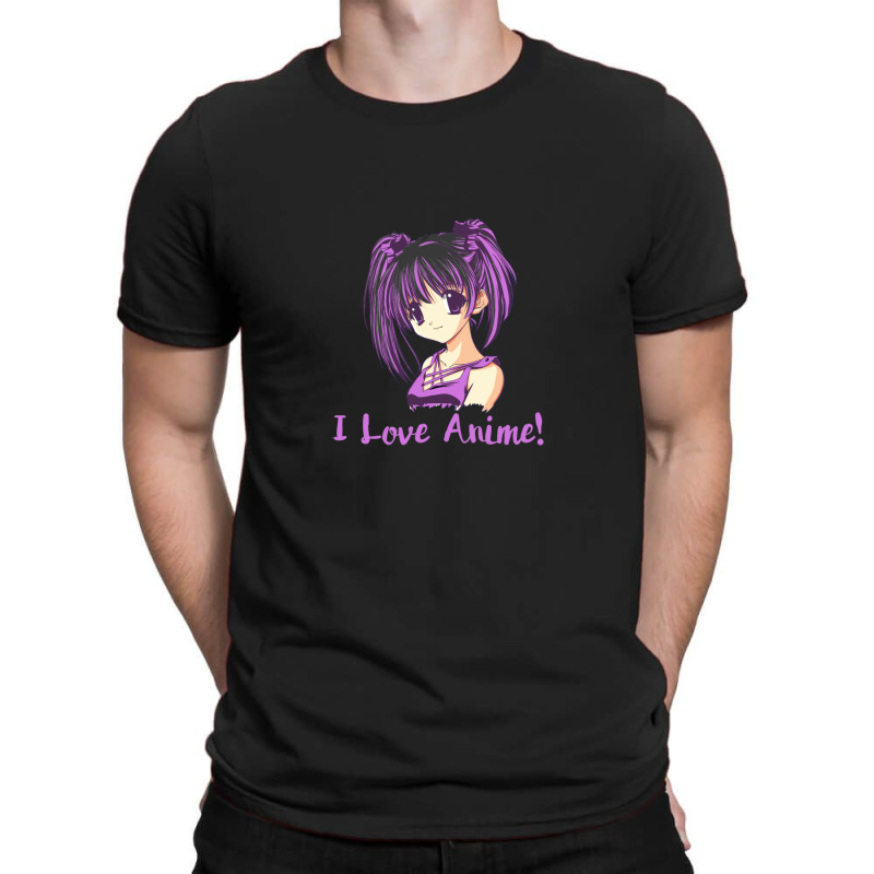 I Love Anime (2) T-shirt | Artistshot