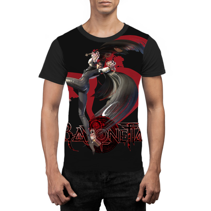 Bayonetta Hack And Slash Video Game Developed By Platinumgames The Lef Graphic T-shirt | Artistshot