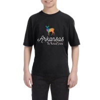 Arkansas Rainbow Deer Youth Tee | Artistshot