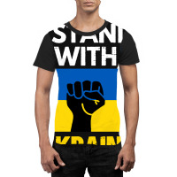 I Stand With Stop War Graphic T-shirt | Artistshot